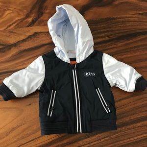 Baby boy Hugo Boss designer jacket windbreaker